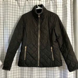 Old Navy black puff jacket